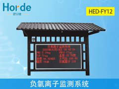 負氧離子監測系統，可監測多種環(huán)境要素